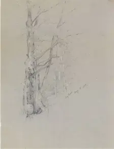 Dry Brook, 1888. Creator: Jervis McEntee