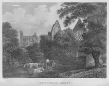 Dryburgh Abbey 1804. Artist: James Fittler
