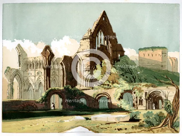 Dryburgh Abbey, c1850. Artist: Unknown