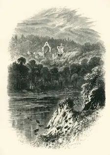 Dryburgh Abbey c1870
