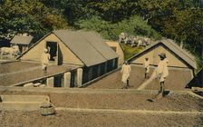 Drying Cacao, Trinidad, B.W.I. early 20th century. Creator: Unknown