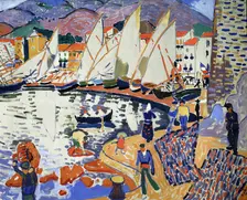 Drying the Sails 1905. Creator: Andre Derain