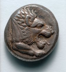 Drachm, 550-500 BC. Creator: Unknown