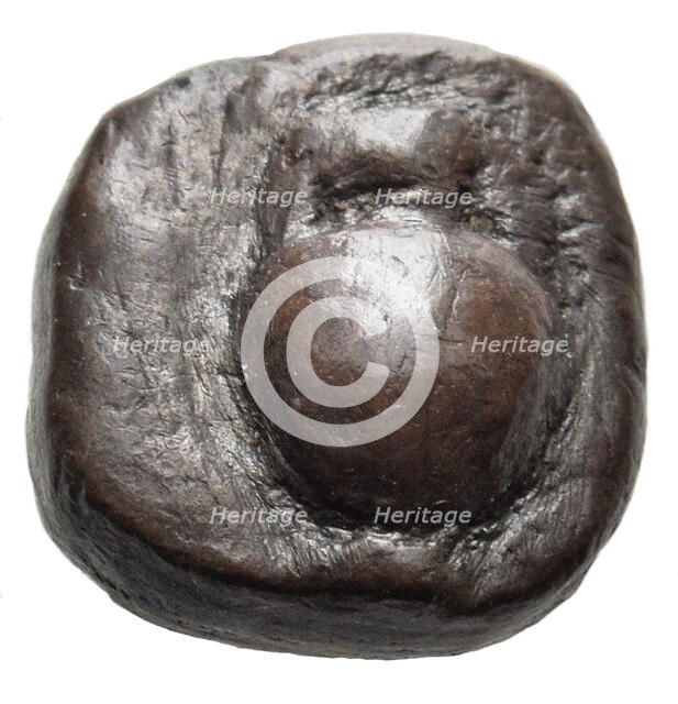 Drachm. Andros (Cyclades). Amphora, c 520 Bc. Creator: Numismatic, Ancient Coins  .