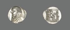 Drachm (Coin) Portraying King Mithridates II the Great of Parthia, 123-88 BCE Reign of King Mithrida Creator: Unknown