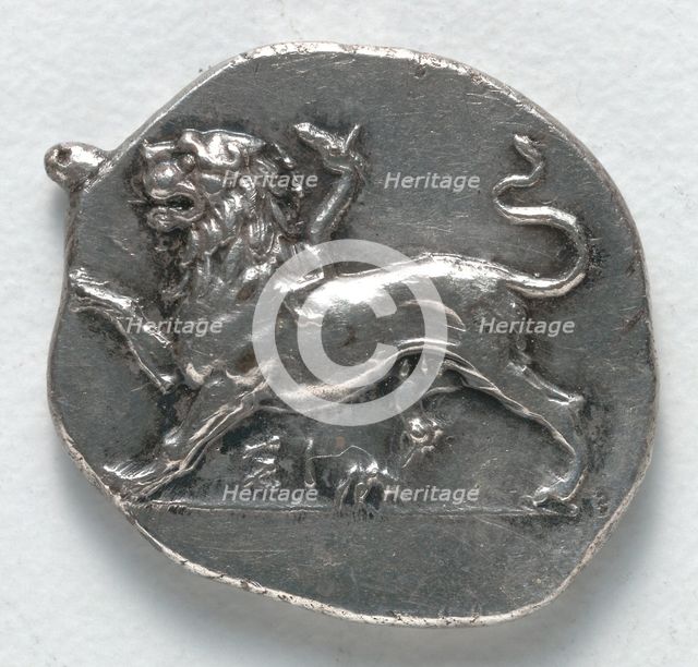 Drachma, 400-323 BC. Creator: Unknown.