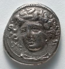 Drachma, 400-344 BC. Creator: Unknown
