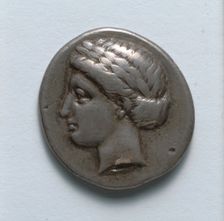 Drachma: Apollo (obverse), 300s BC. Creator: Unknown