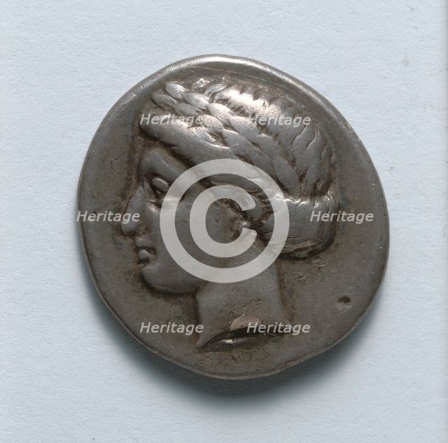 Drachma: Apollo (obverse), 300s BC. Creator: Unknown.