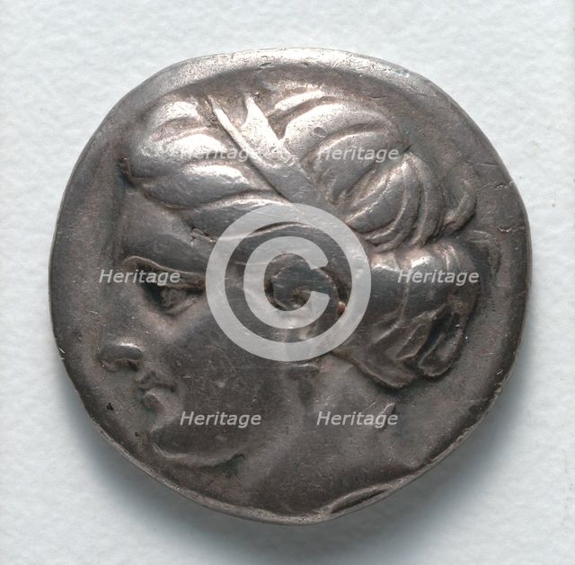 Drachma, c. 369-336 BC. Creator: Unknown.