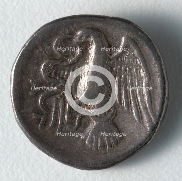 Drachma: Flying Eagle (reverse), c. 369-336 BC. Creator: Unknown.