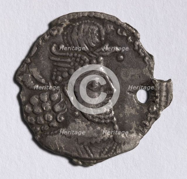 Drachma: Head of Hormizd II (obverse), 303-310. Creator: Unknown.
