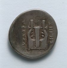 Drachma: Lyre (reverse), 300s BC. Creator: Unknown