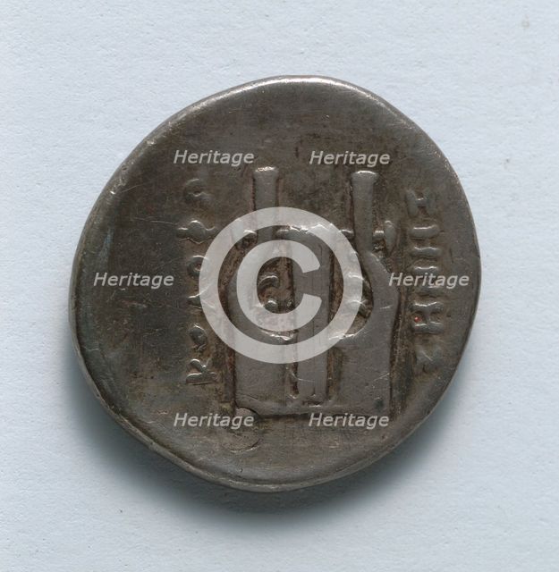 Drachma: Lyre (reverse), 300s BC. Creator: Unknown.