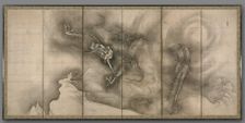 Dragon, 1500s. Creator: Sesson Sh?kei (Japanese, 1504-1589)