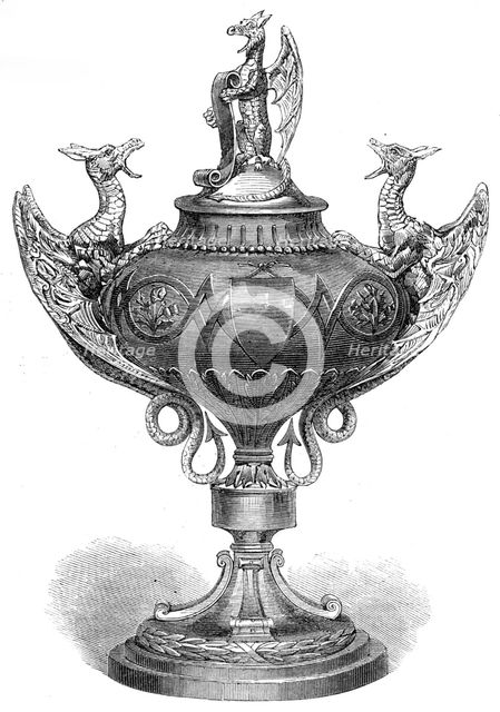 Dragon Cup of the St. George's Rifle Volunteer Corps, 1865. Creator: Unknown.