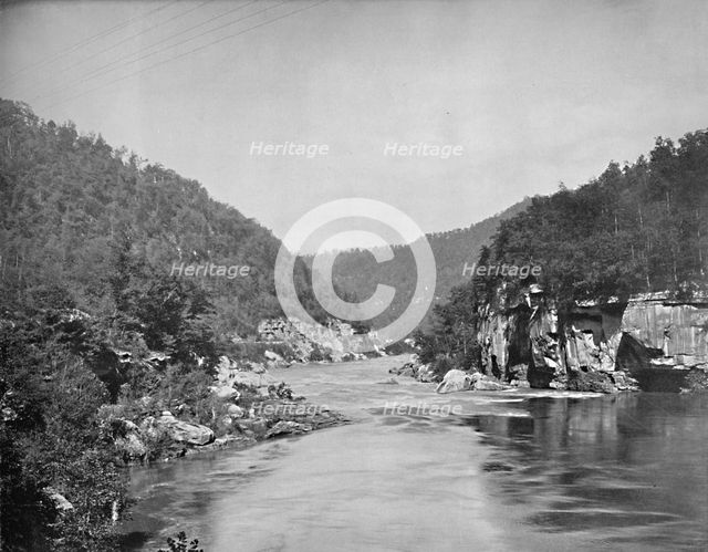 'Dragon Gorge, New River, West Virginia', c1897. Creator: Unknown.
