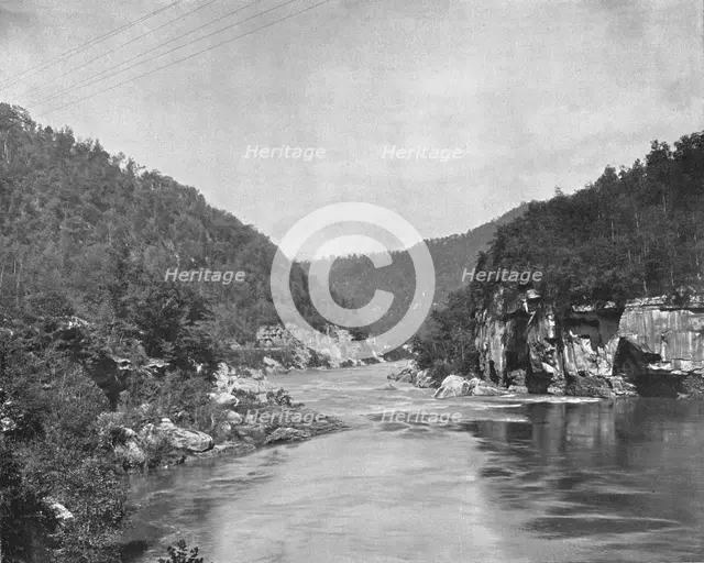 Dragon Gorge, New River, West Virginia, USA, c1900. Creator: Unknown.