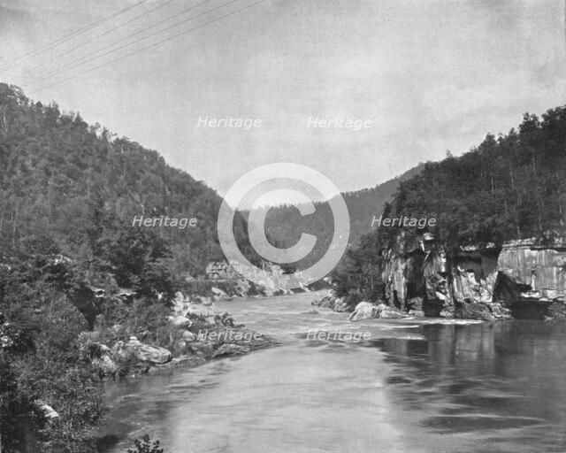 Dragon Gorge, New River, West Virginia, USA, c1900. Creator: Unknown.