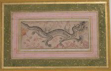 Dragon in a Landscape, 16th century. Creator: Unknown