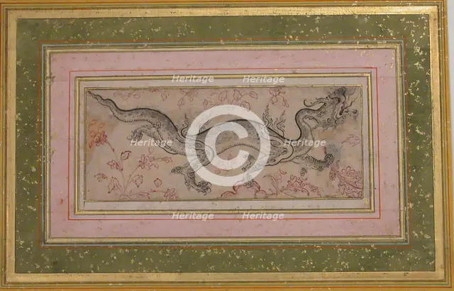Dragon in a Landscape, 16th century. Creator: Unknown.