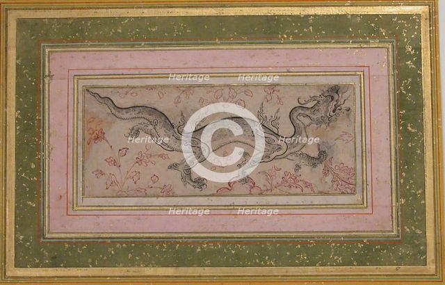 Dragon in a Landscape, 16th century. Creator: Unknown.