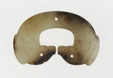 Dragon Pendant, Eastern Zhou dynasty, c.770-256 B.C. c.4th/3rd century B.C. Creator: Unknown