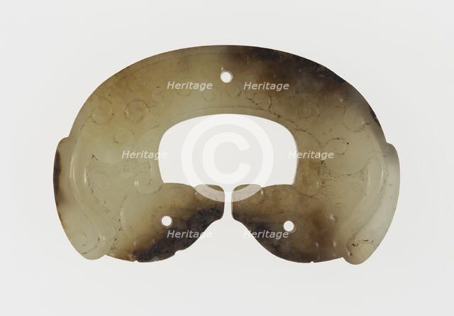 Dragon Pendant, Eastern Zhou dynasty, c.770-256 B.C. c.4th/3rd century B.C. Creator: Unknown.