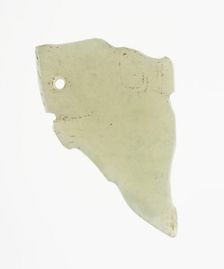 Dragon Pendant, Western Zhou period, 11th/10th century B.C. Creator: Unknown