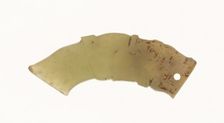 Dragon Pendant with Small Blade, Shang period, 13th-11th century B.C. Creator: Unknown