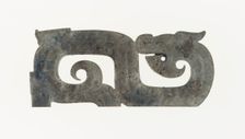 Dragon Plaque, Eastern Zhou dynasty, (c. 770-256 B.C.), c. 4th century B.C. Creator: Unknown