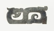 Dragon Plaque, Eastern Zhou dynasty, (c. 770-256 B.C.), c. 4th century B.C. Creator: Unknown
