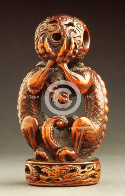 Dragon Seal, 18th century. Creator: Unknown.