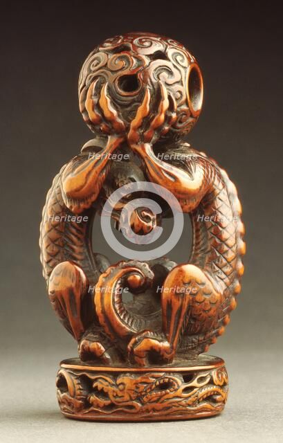 Dragon Seal, 18th century. Creator: Unknown.