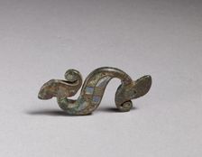 Dragon-Shaped Brooch, Celtic or Roman, 100-300. Creator: Unknown