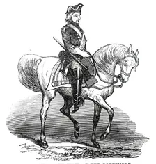 Dragoon of the time of the Pretender, 1845. Creator: Unknown