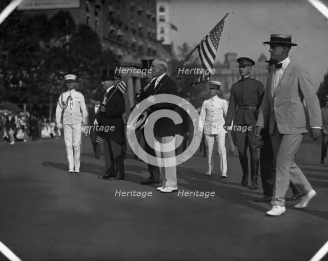Draft Parade, 1917. Creator: Harris & Ewing.