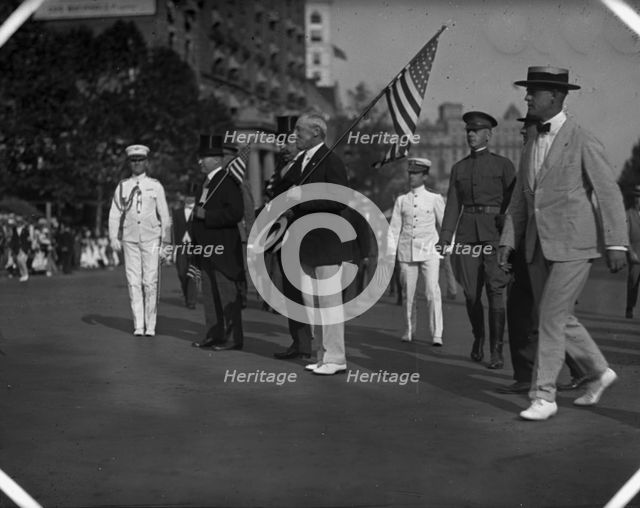 Draft Parade, 1917. Creator: Harris & Ewing.