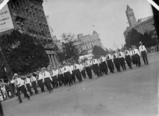 Draft Parade, 1917. Creator: Harris & Ewing