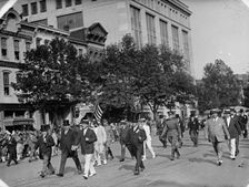 Draft Parade, 1917. Creator: Harris & Ewing