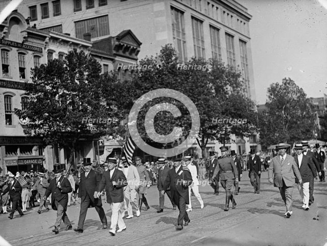Draft Parade, 1917. Creator: Harris & Ewing.