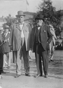Draft Parade - Bankhead And Nelson, 1917. Creator: Harris & Ewing