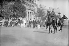 Draft Parade - Columbus; Gude; Harts; Wilson; Grayson; Unidentified; Alex; Wolf, 1917. Creator: Harris & Ewing