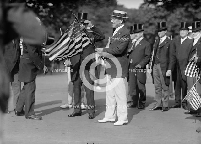 Draft Parade - Wilson, 1917. Creator: Harris & Ewing.