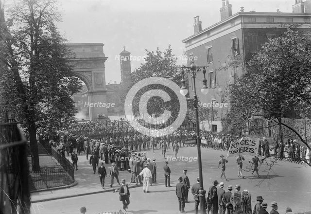 Drafted men, 4 Sept 1917. Creator: Bain News Service.