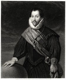 Drake 19th century. Artist: William Holl