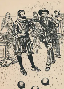 Drake is Told That The Armada Is Approaching c1907