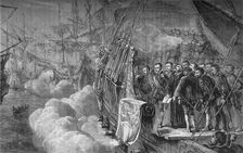 Drake's Funeral January 1596, (c1880)