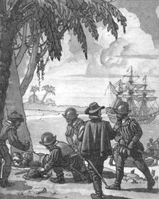 Drake's Great Surprise for a Sleeping Man c1934