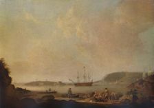 Drake's Island, Plymouth 1773. Artist: Dominic Serres